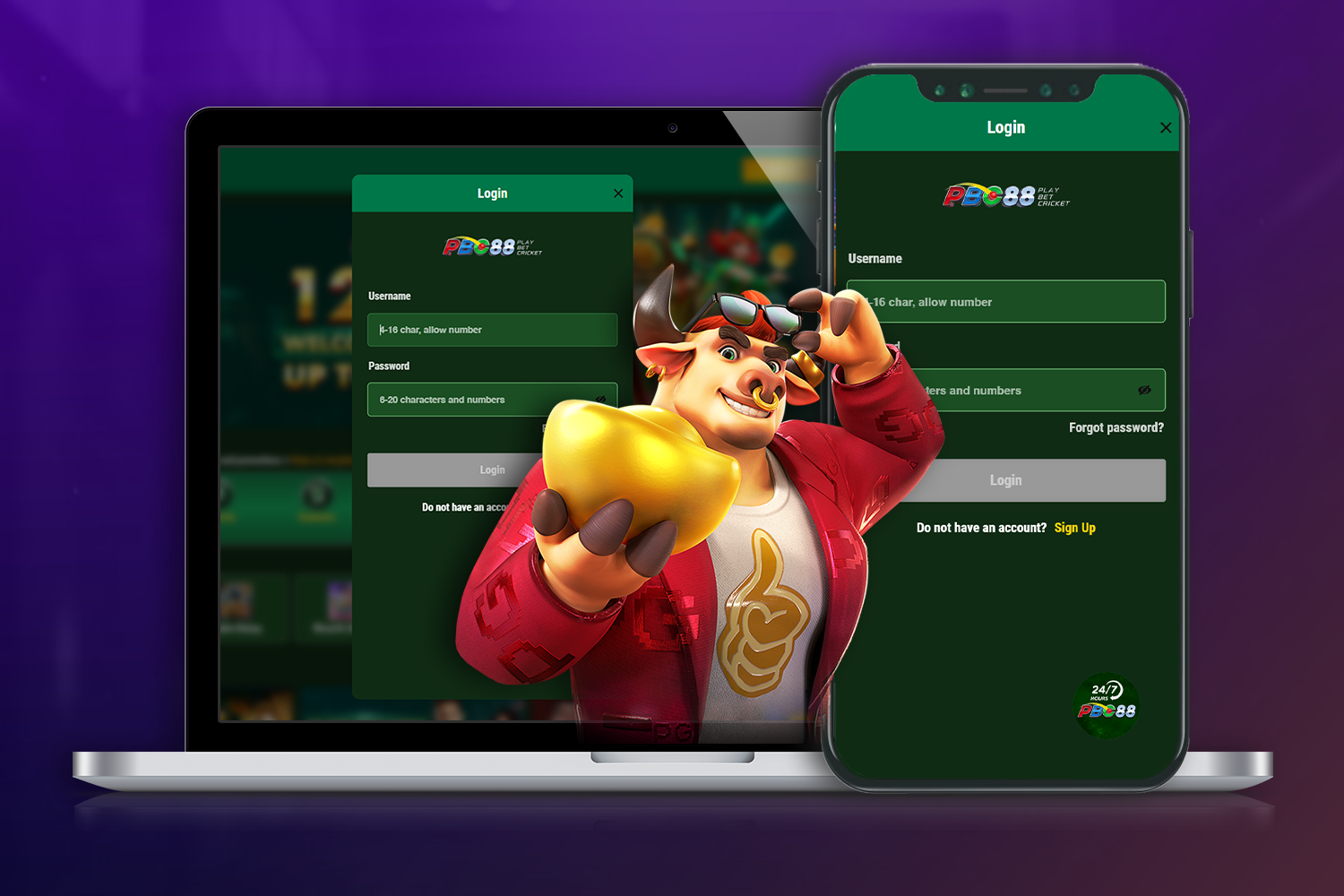 PBC88 Login step by step